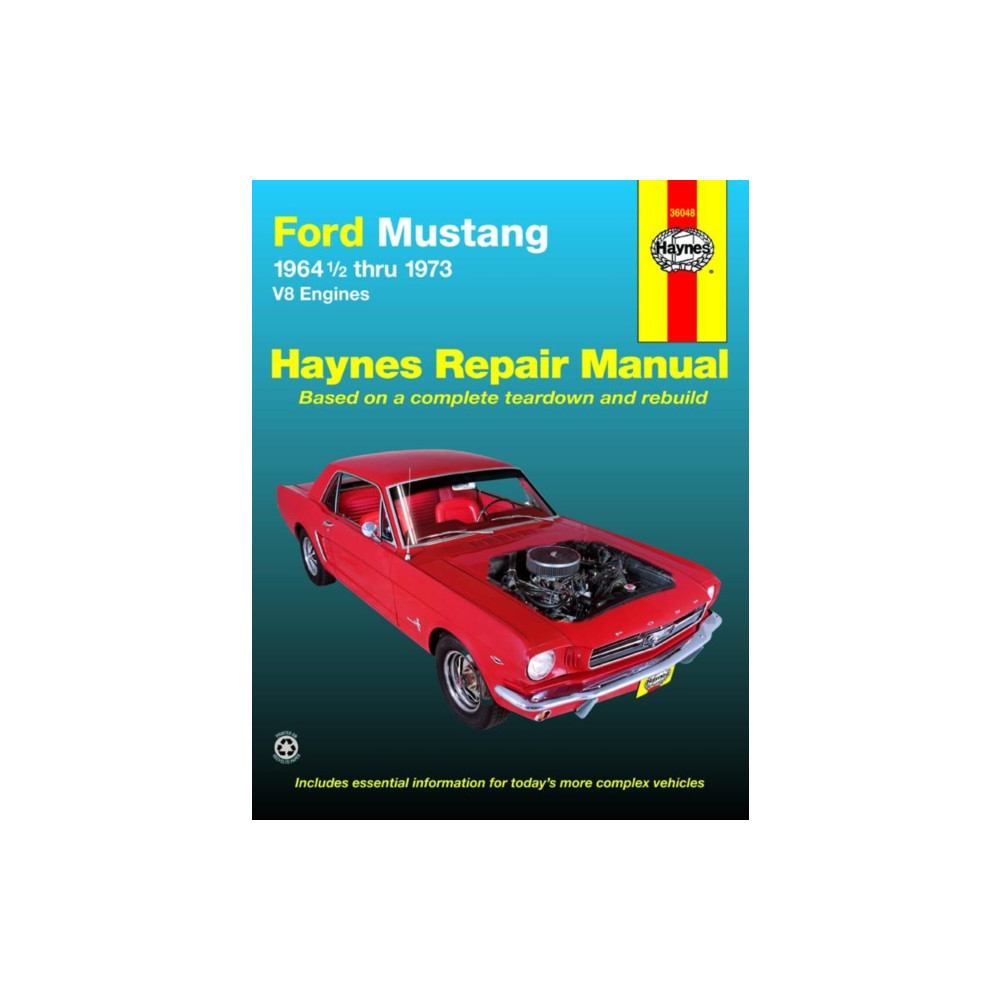 Haynes Publishing Group Ford Mustang, Mach 1, GT, Shelby, & Boss V-8 (1964-1973) Haynes Repair Manual (USA) (häftad, eng)