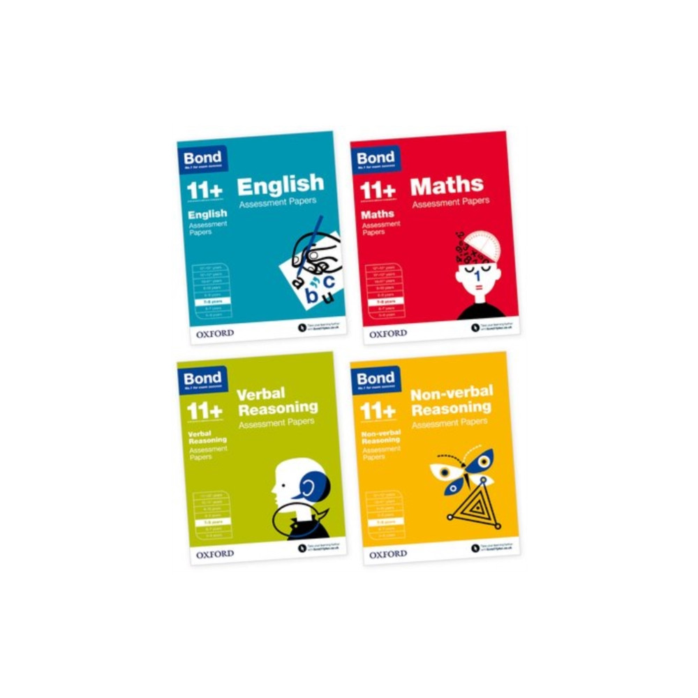 Bond 11+: English, Maths, Non-verbal Reasoning, Verbal Reasoning: Assessment Papers (häftad, english) Oxford University Press