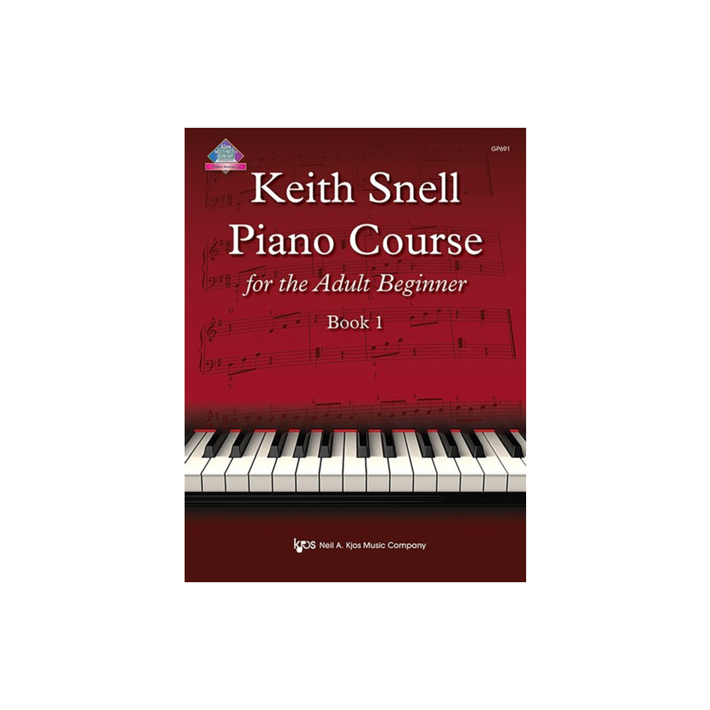 Kjos Music Keith Snell Piano Course Adult Book 1 (häftad, eng)