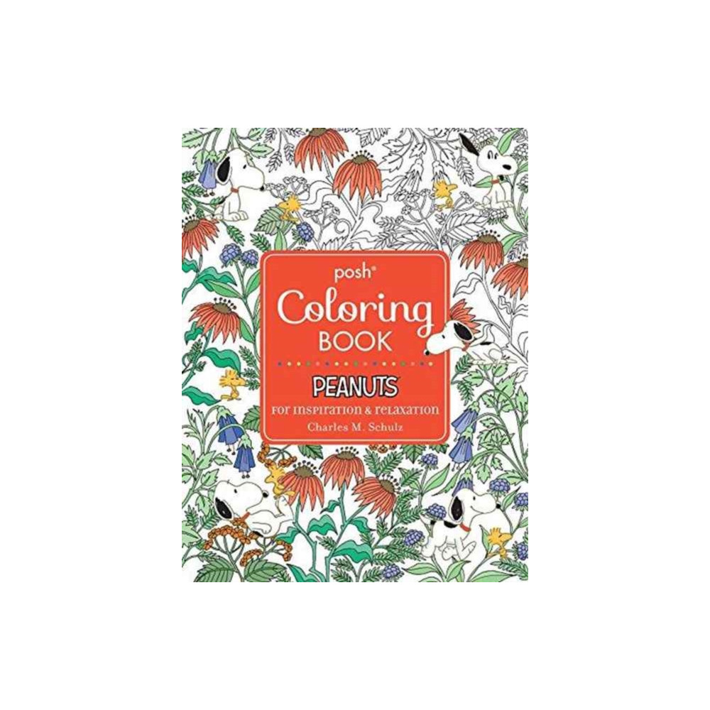 Posh Adult Coloring Book: Peanuts for Inspiration & Relaxation (häftad, english) Andrews McMeel Publishing