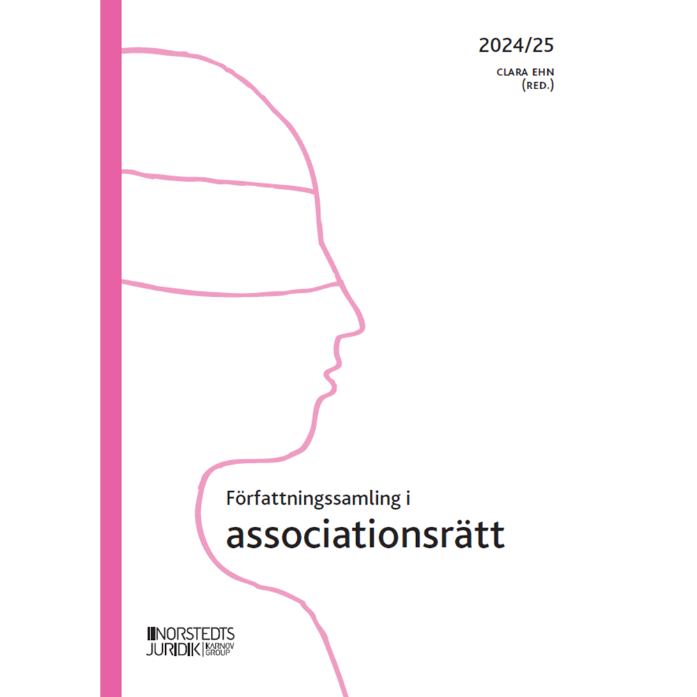Författningssamling i associationsrätt : 2024/25 (häftad) Norstedts Juridik