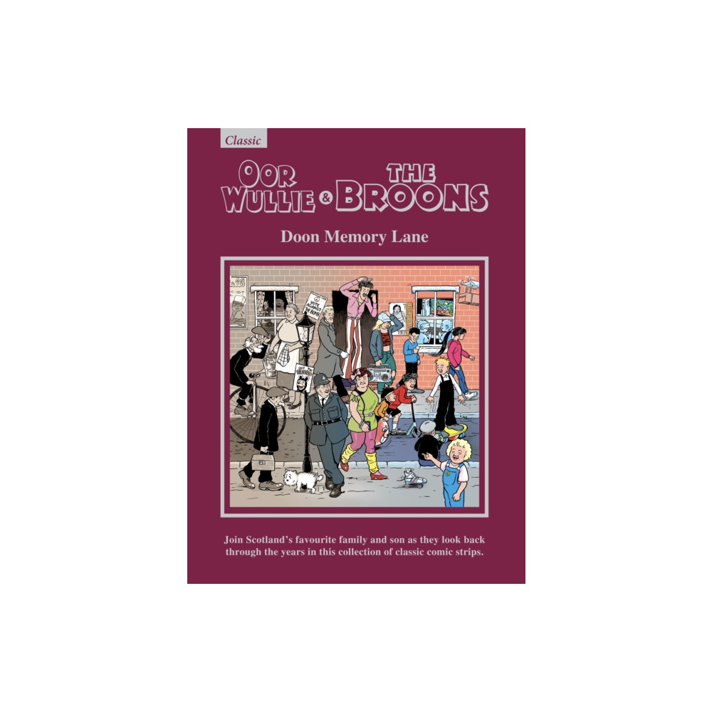 Oor Wullie & The Broons Gift Book 2025 (inbunden, english) D.C.Thomson & Co Ltd
