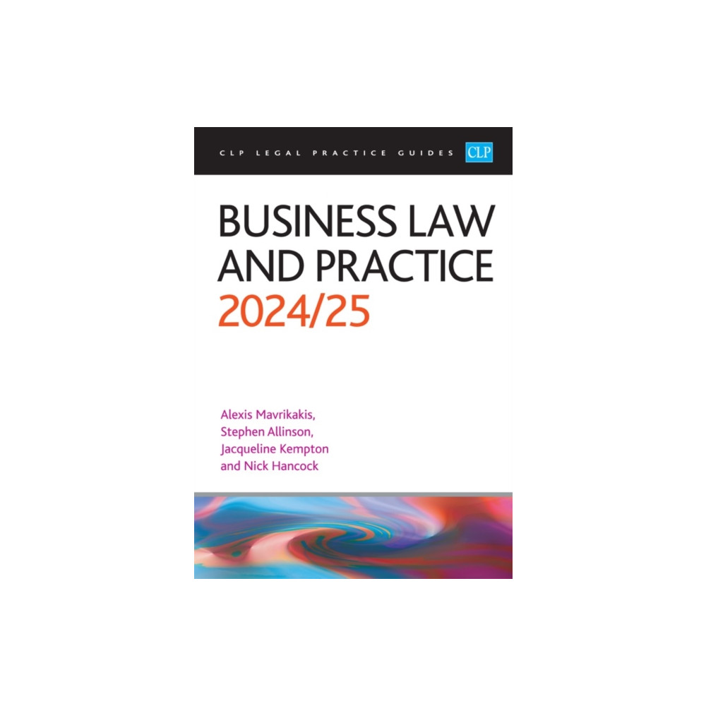 The University of Law Publishing Limited Business Law and Practice 2024/2025 (häftad, eng)