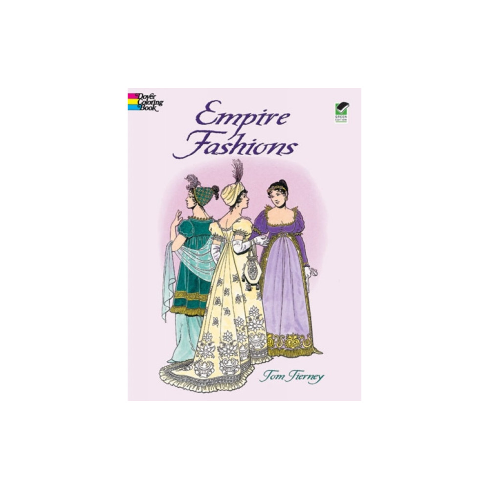 Empire Fashions Colouring Book (häftad, english) Dover publications inc.