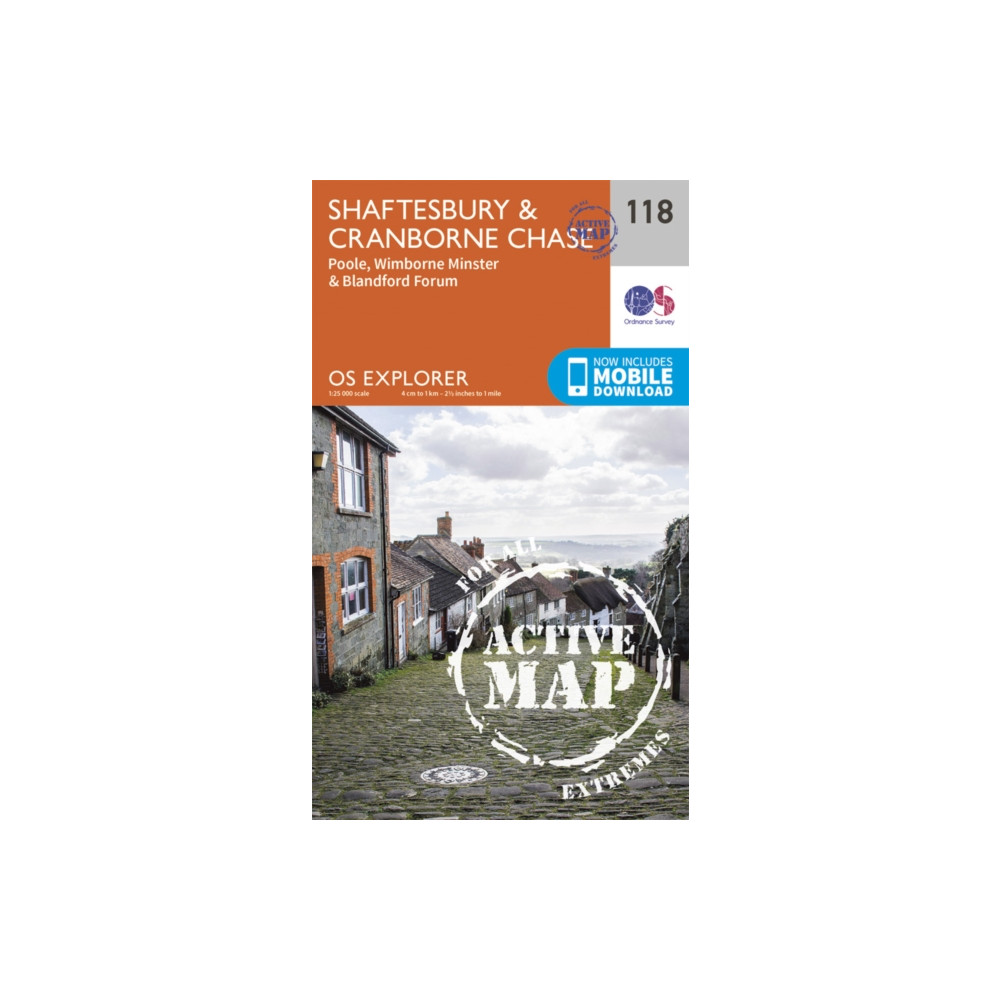 Shaftesbury, Cranbourne Chase, Poole, Wimbourne Minster and Blandford Ordnance Survey