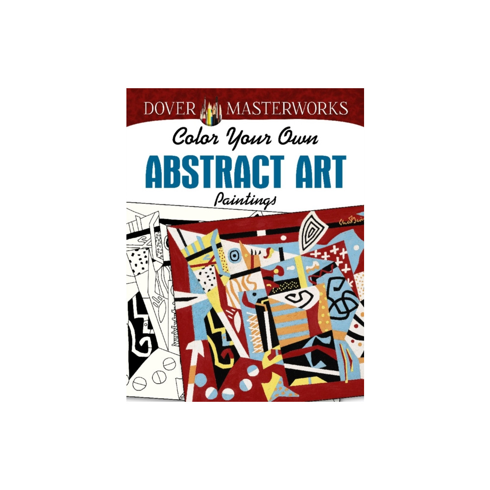 Dover: Masterworks Color Your Own Abstract Art Paintings (häftad, english) Dover publications inc.