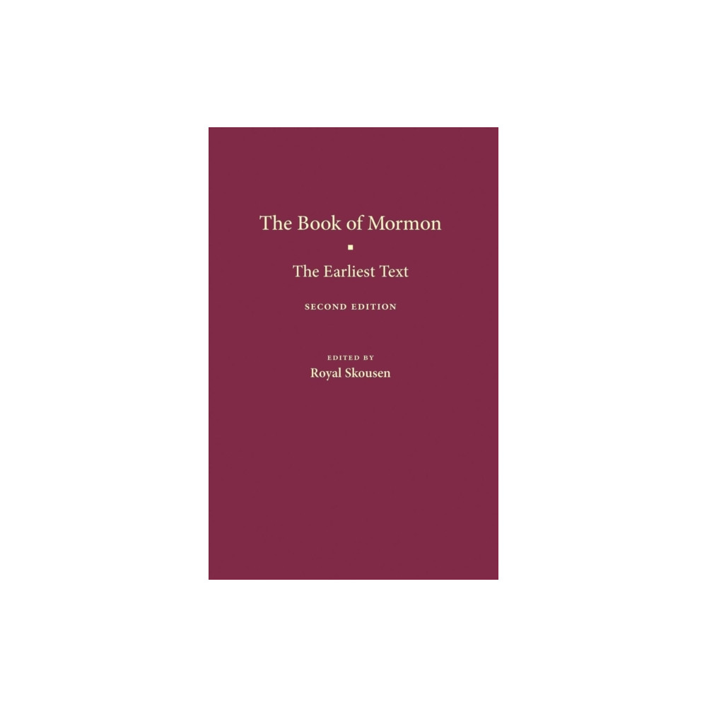 The Book of Mormon (häftad, english) Yale university press