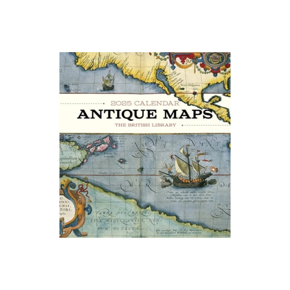 Antique Maps 2025 Wall Calendar (häftad, english) Pomegranate