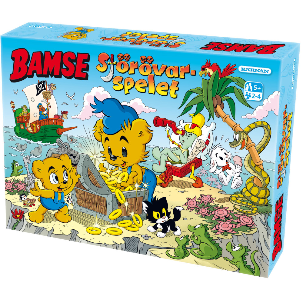 Bamse Sjörövar-spelet Egmont Storytel AB/Kärnan