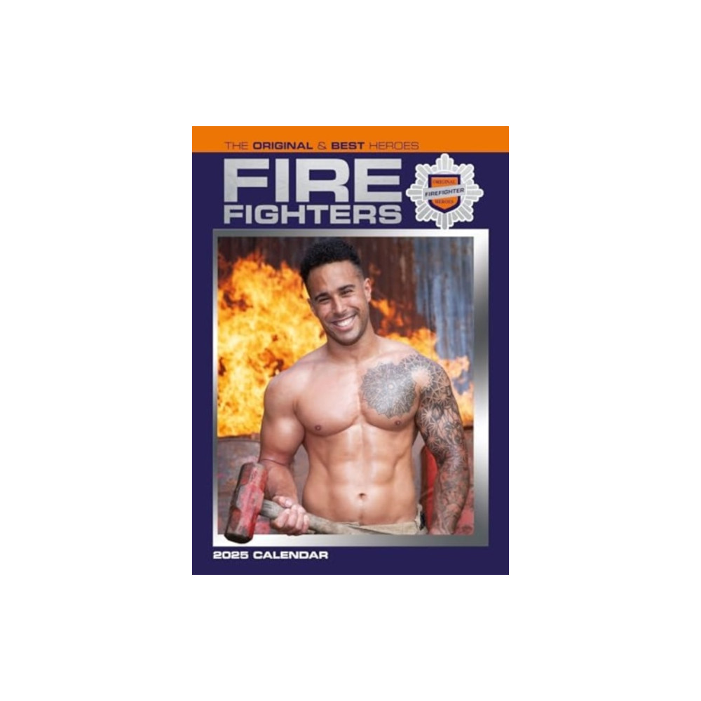 Firefighters A3 Calendar 2025 (häftad, english) Carousel Calendars