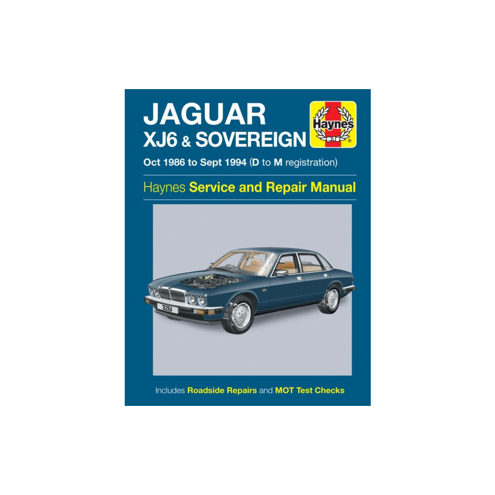 Jaguar XJ6 & Sovereign (Oct 86 - Sept 94) Haynes Repair Manual (häftad, english) Haynes Publishing Group