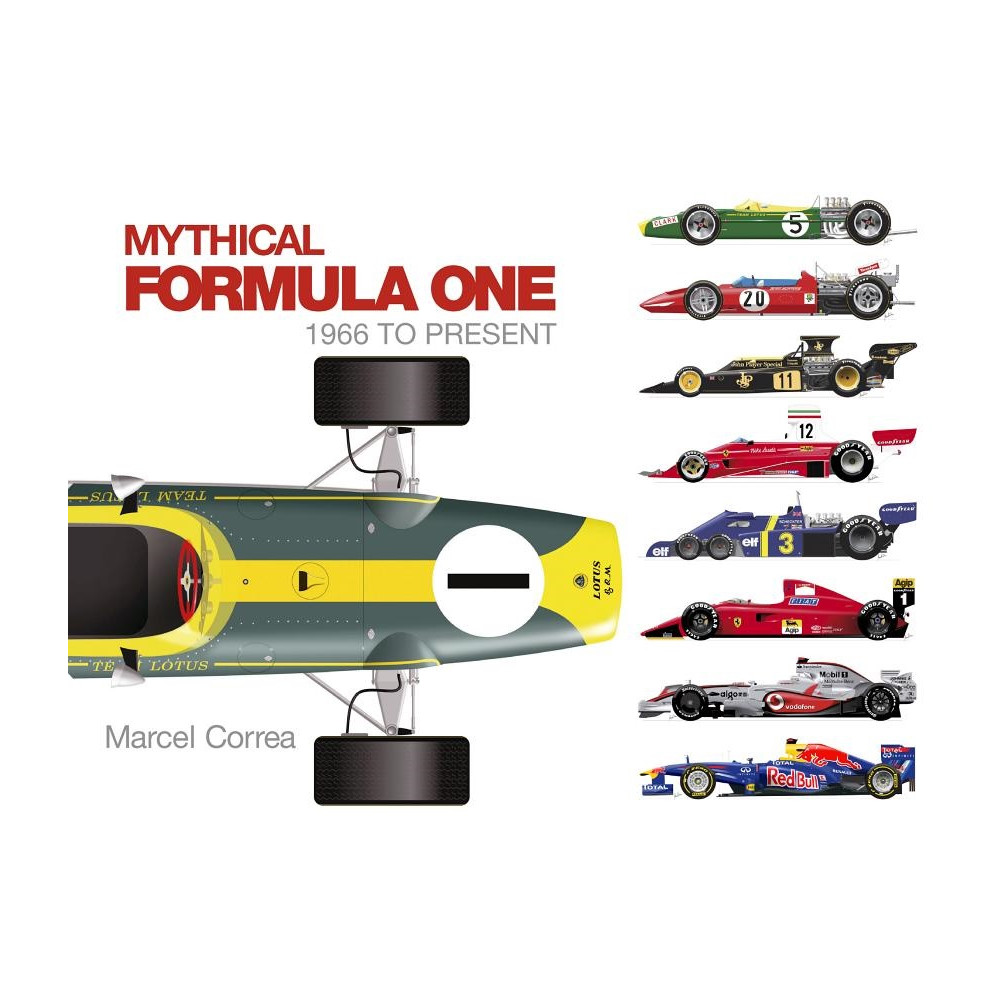 Mythical Formula One : 1966 to Present (inbunden, english) Marcel Correa