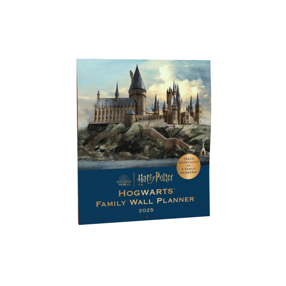 2025 Harry Potter: Hogwarts Family Wall Planner (häftad, english) Insight Editions