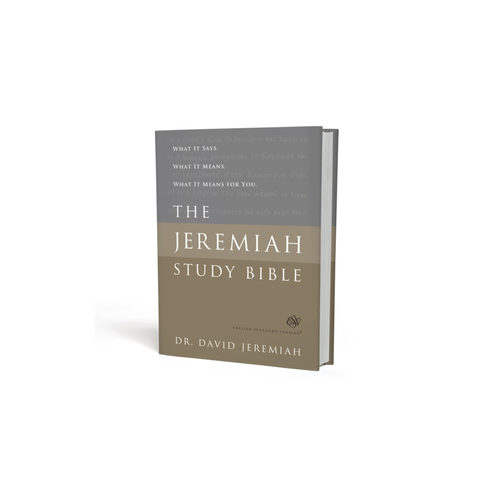 The Jeremiah Study Bible, ESV (inbunden, english) Little, Brown & Company