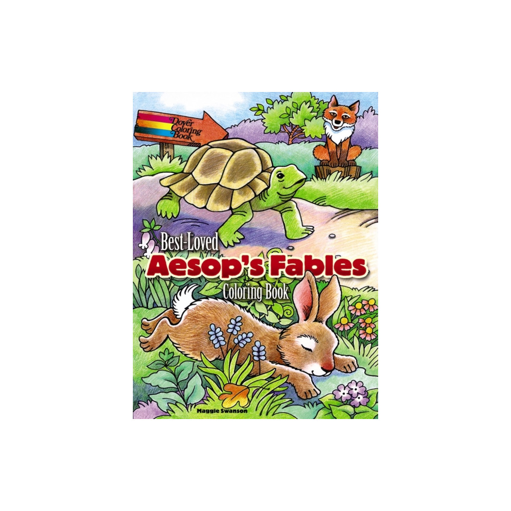 Best-Loved Aesop's Fables Coloring Book (häftad, english) Dover publications inc.