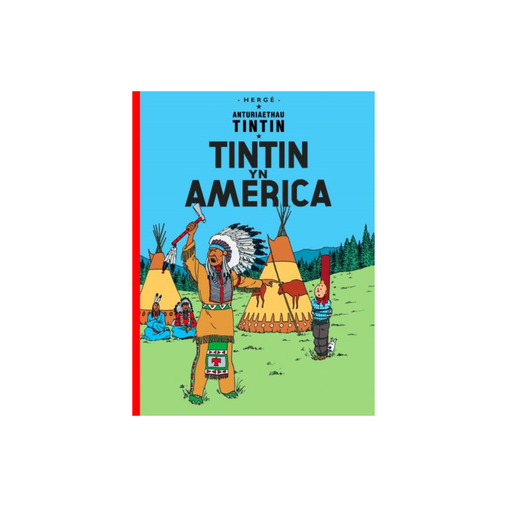Tintin yn America (häftad, wel) Dalen (Llyfrau) Cyf