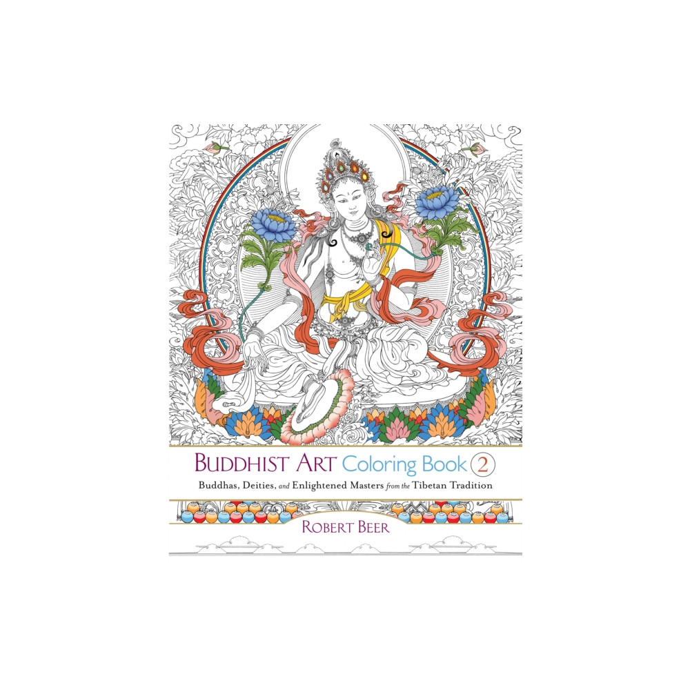 Buddhist Art Coloring Book 2 (häftad, english) Shambhala Publications Inc