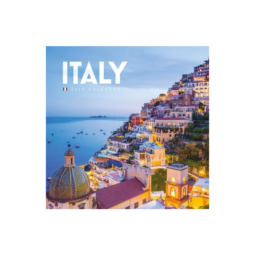 Italy Square Mini Calendar 2025 (häftad, english) Carousel Calendars