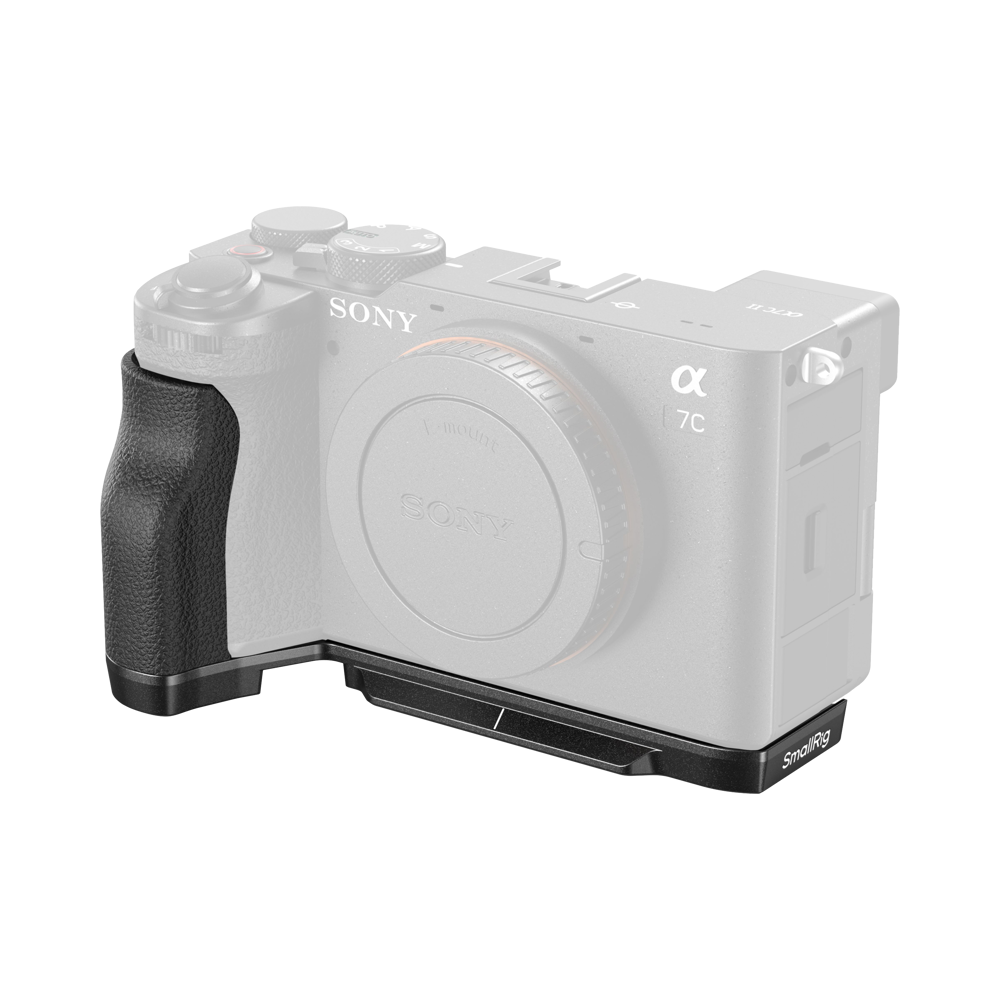 SmallRig 4797 L-Shape Mount Plate with Silicone Handle for Sony Alpha 7C II / Alpha 7CR