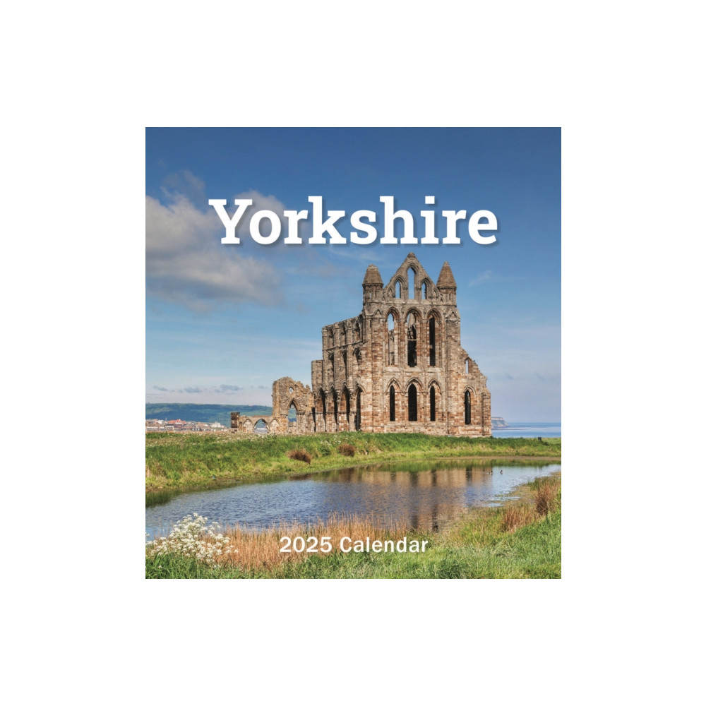 Yorkshire Mini Easel Desk Calendar 2025 (häftad, english) Carousel Calendars