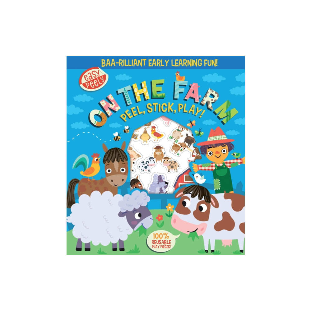 Easy Peely On the Farm - Peel, Stick, Play! (bok, board book, english) Gemini Books Group Ltd