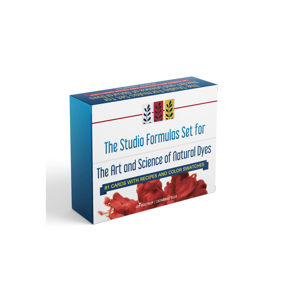 The Studio Formulas Set For The Art And Science Of Natural Dyes (häftad, english) Joy Boutrup - Catharine Ellis