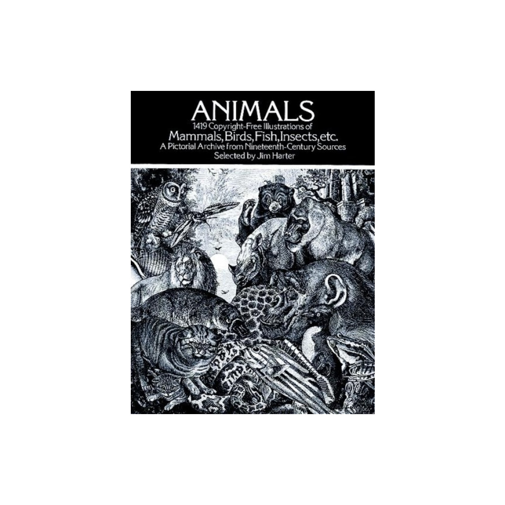 Animals (häftad, english) Dover publications inc.
