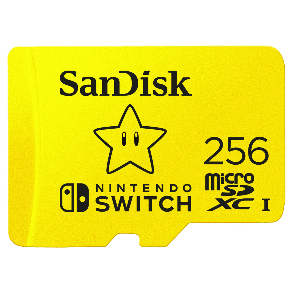 MicroSDXC Nintendo Switch 256GB UHS-I,100/90