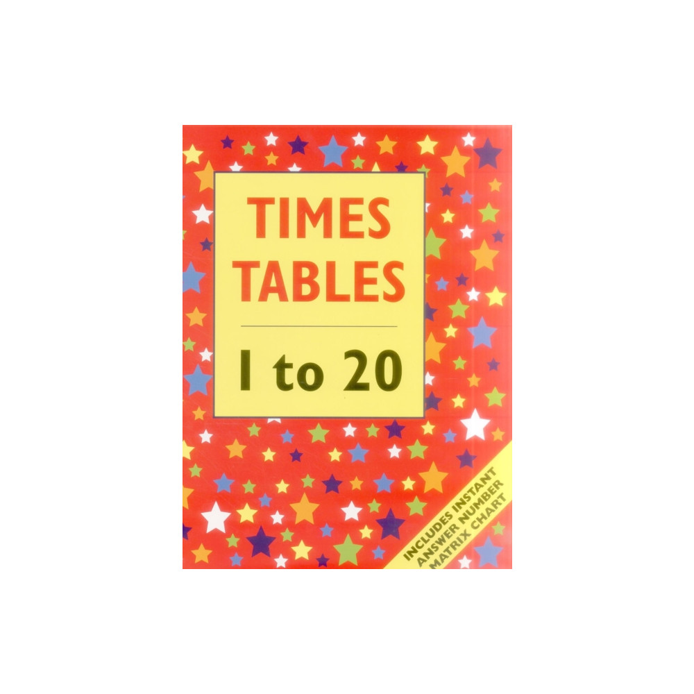 Times Tables - 1 to 20 (giant Size) (häftad, english) Anness publishing