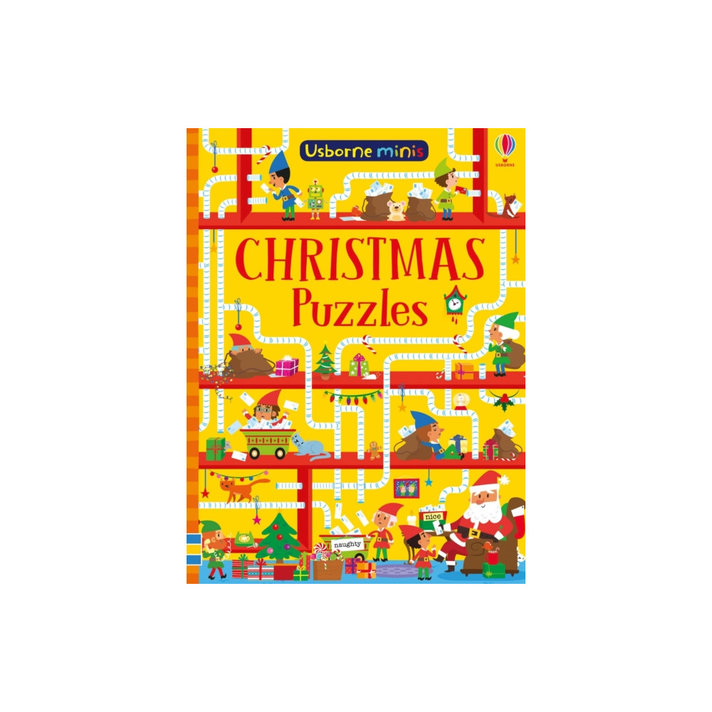Christmas Puzzles (häftad, english) Usborne Publishing Ltd