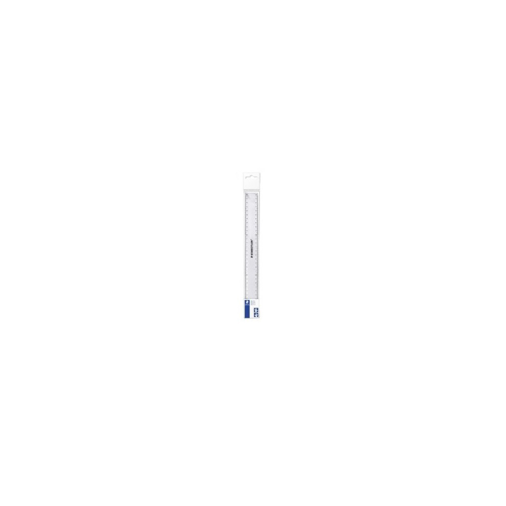 Linjal, transparent, 30cm Staedtler A/S