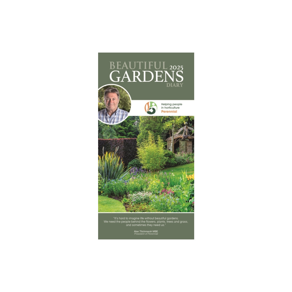 Carousel Calendars Beautiful Gardens, Alan Titchmarsh Slim Diary 2025 (häftad, eng)