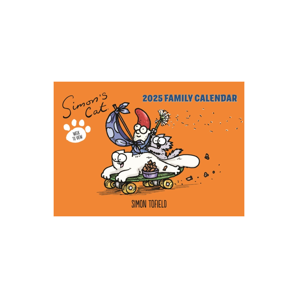 Simon's Cat Week-to-View Planner A4 Calendar 2025 (häftad, english) Portico Designs Ltd