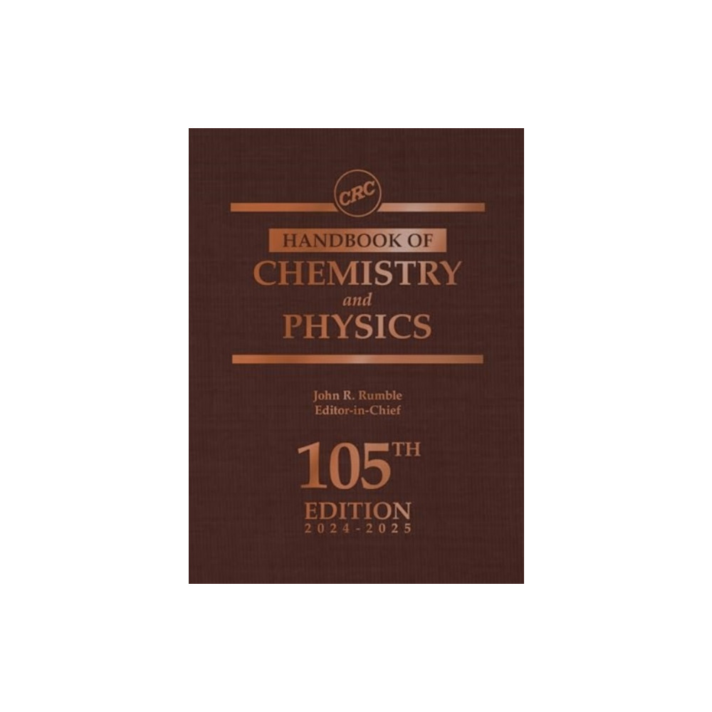 CRC Handbook of Chemistry and Physics (inbunden, english) Taylor & francis ltd
