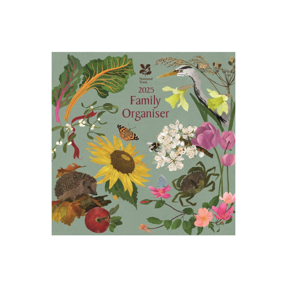 National Trust Week-to-View Planner Wall Calendar 2025 (häftad, english) Carousel Calendars