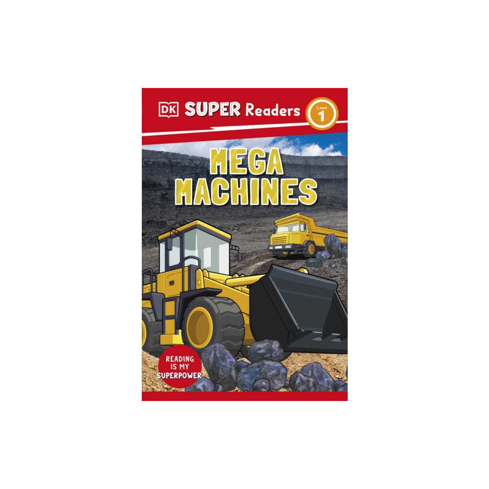 DK Super Readers Level 1 Mega Machines (häftad, english) Dorling Kindersley Ltd