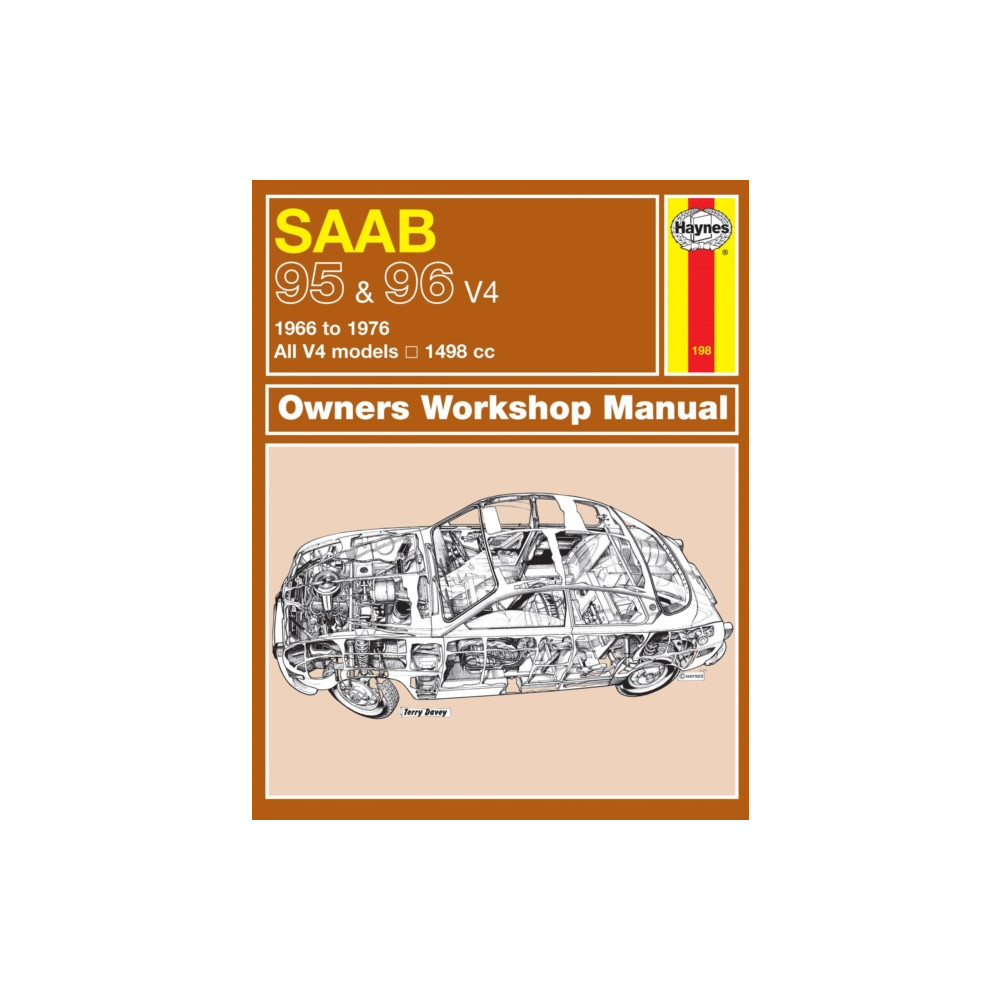 Saab 95 & 96 Petrol (66 - 76) Haynes Repair Manual (häftad, english) Haynes Publishing Group