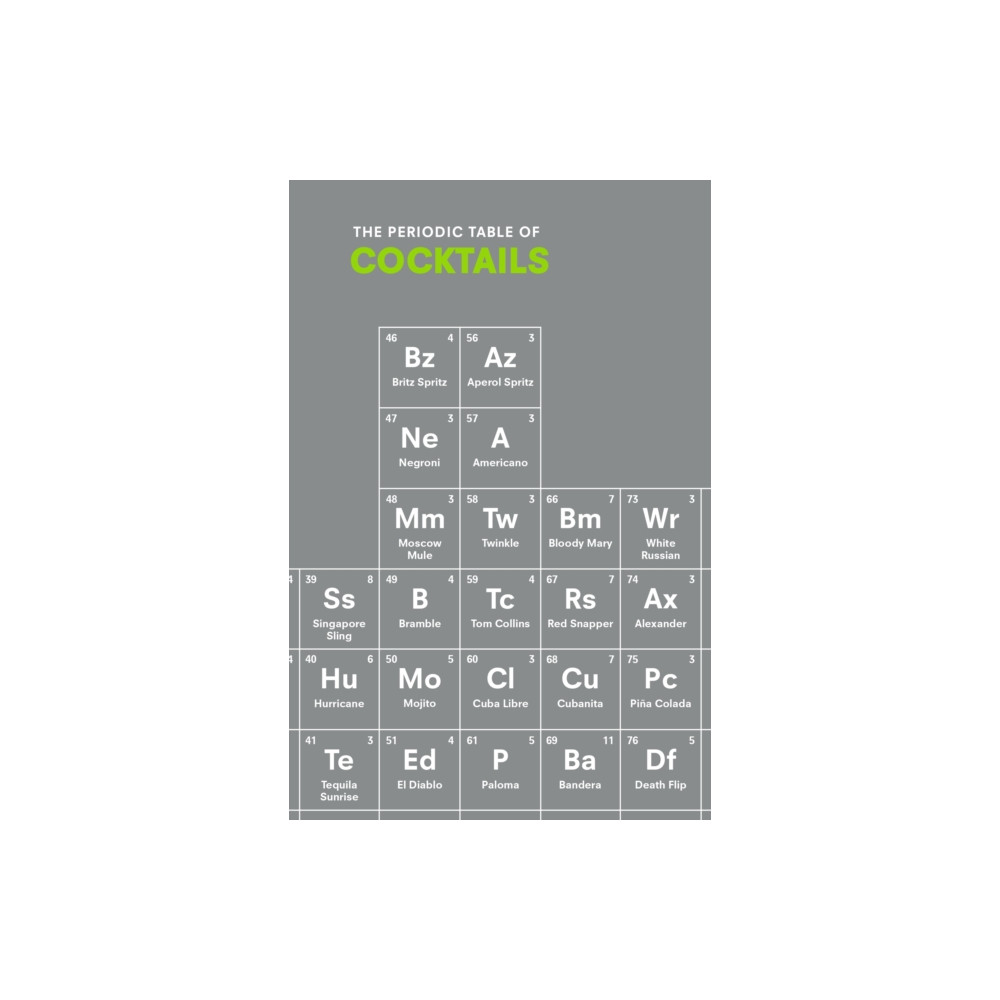 The Periodic Table of COCKTAILS (häftad, english) Ebury Publishing