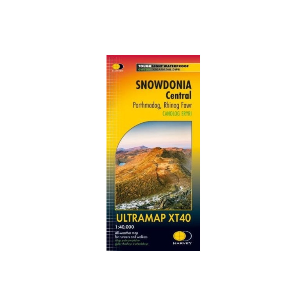 Snowdonia Central Harvey Map Services Ltd