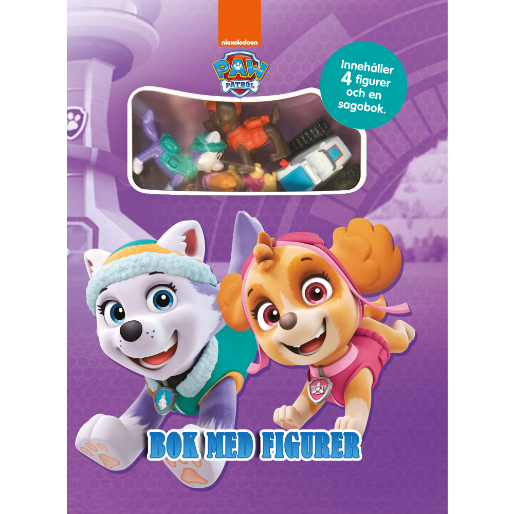 Paw Patrol Skye (4 figurer och bok) (bok) Karrusel Forlag Cargo Int Aps
