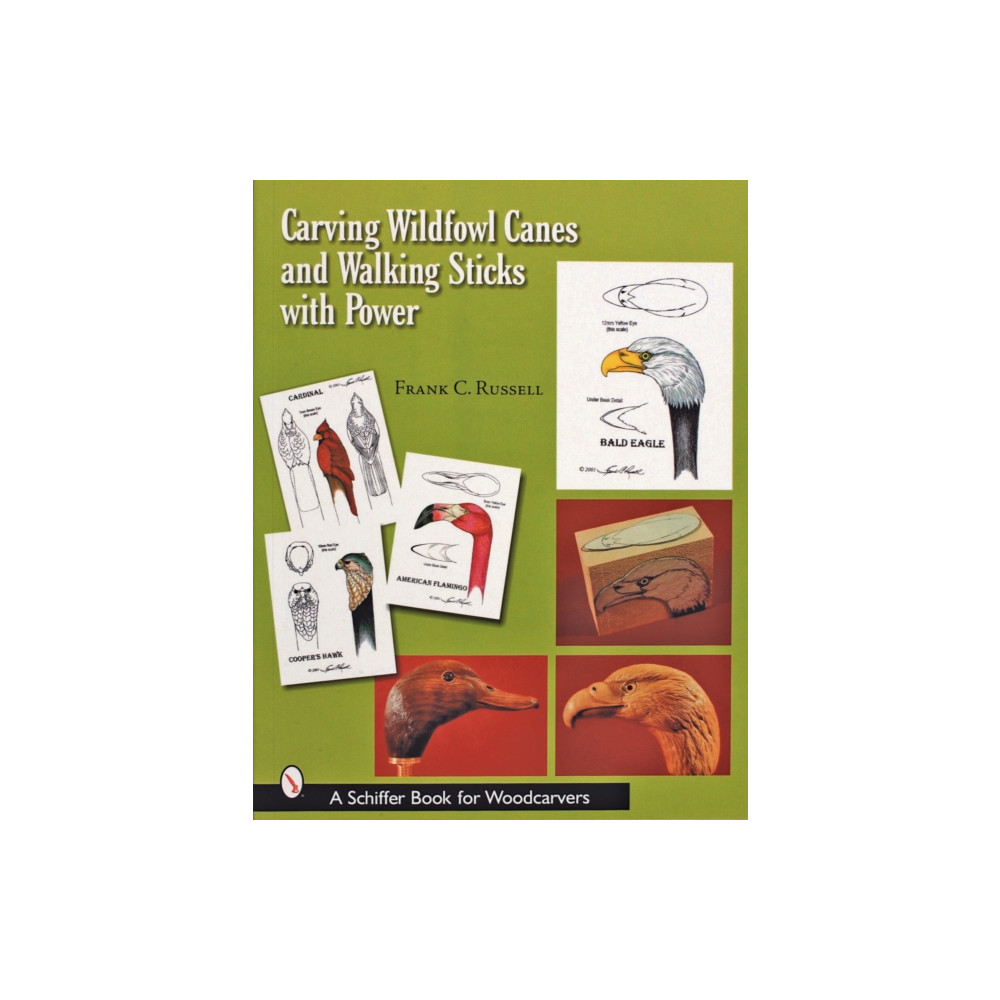 Carving Wildfowl Canes and Walking Sticks with Power (häftad, english) Schiffer Publishing Ltd