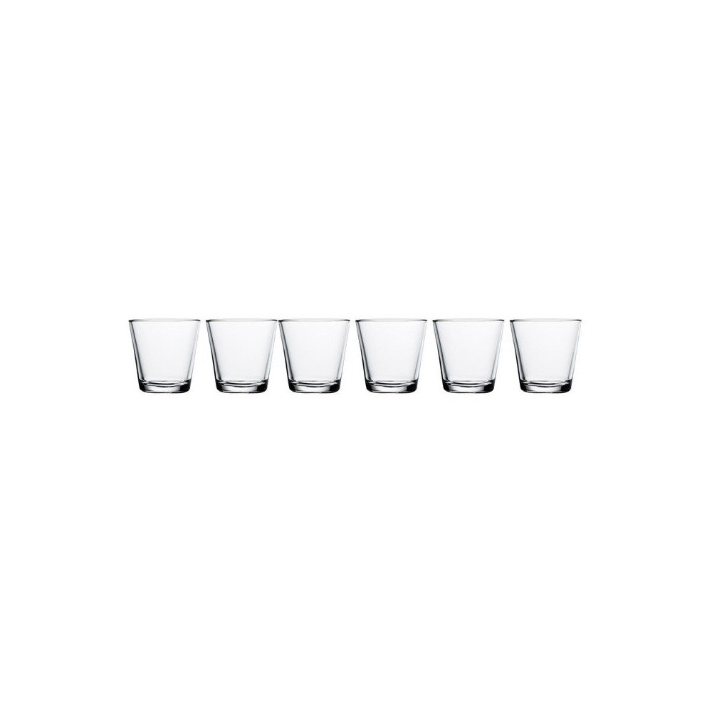 Glas IITTALA Kartio 21cl klar 6/fp