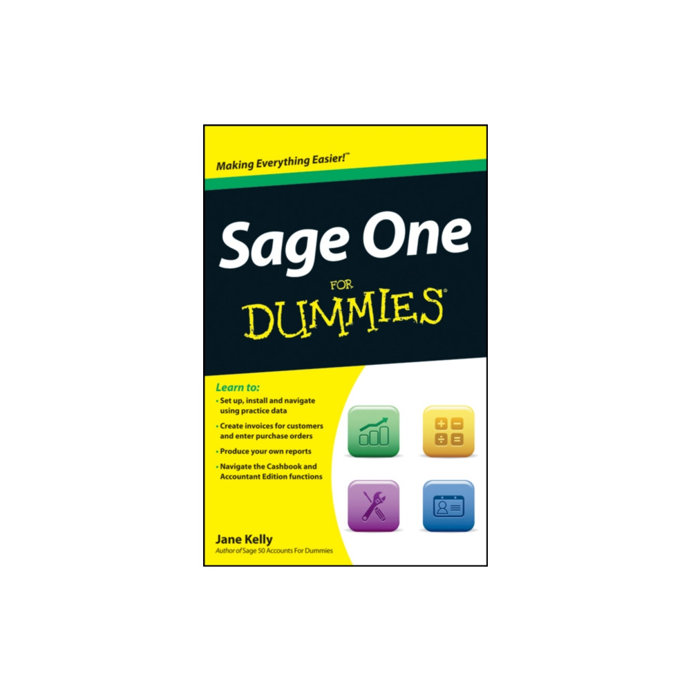 Sage One For Dummies (häftad, english) John Wiley & Sons Inc