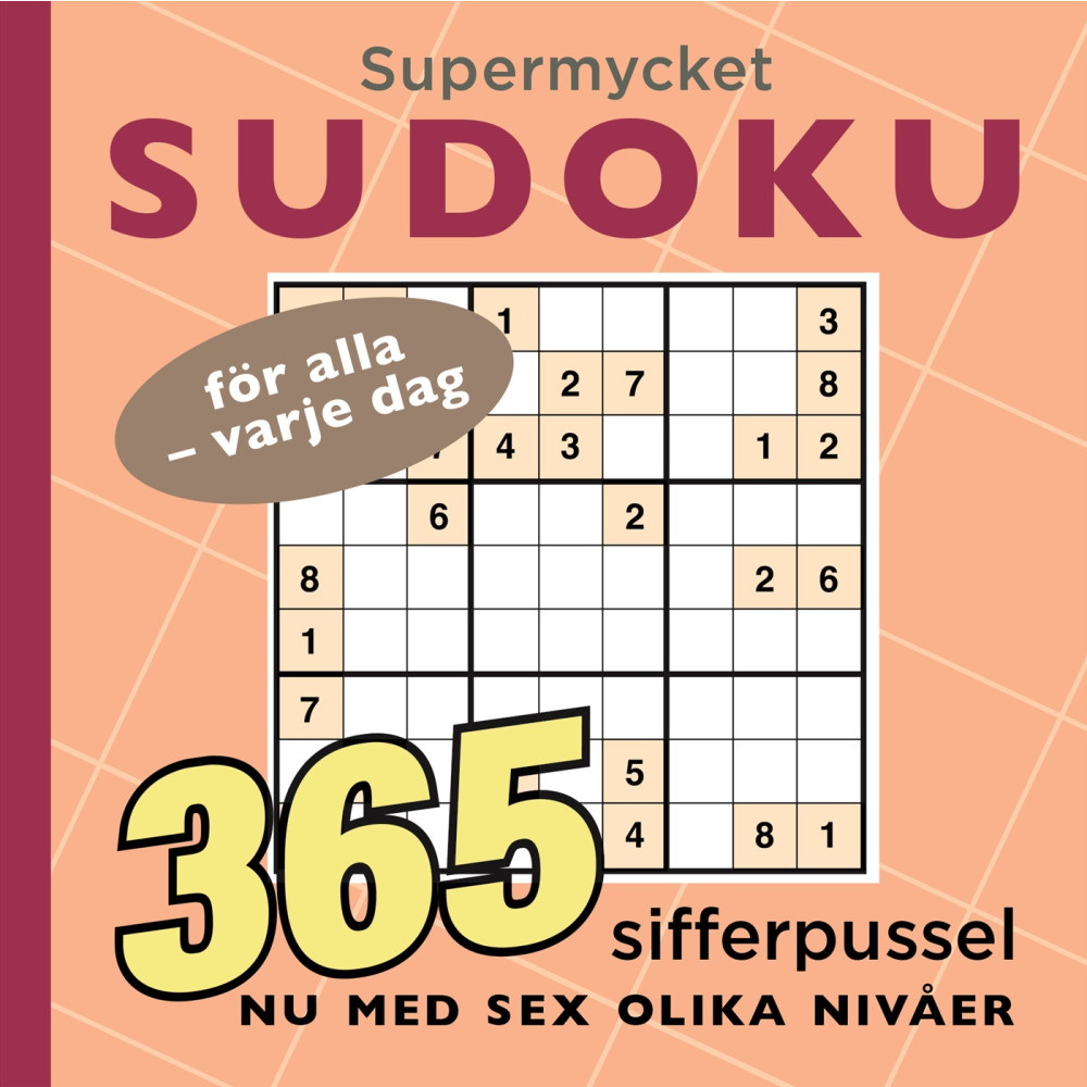 Supermycket sudoku (häftad) Bokförlaget Semic