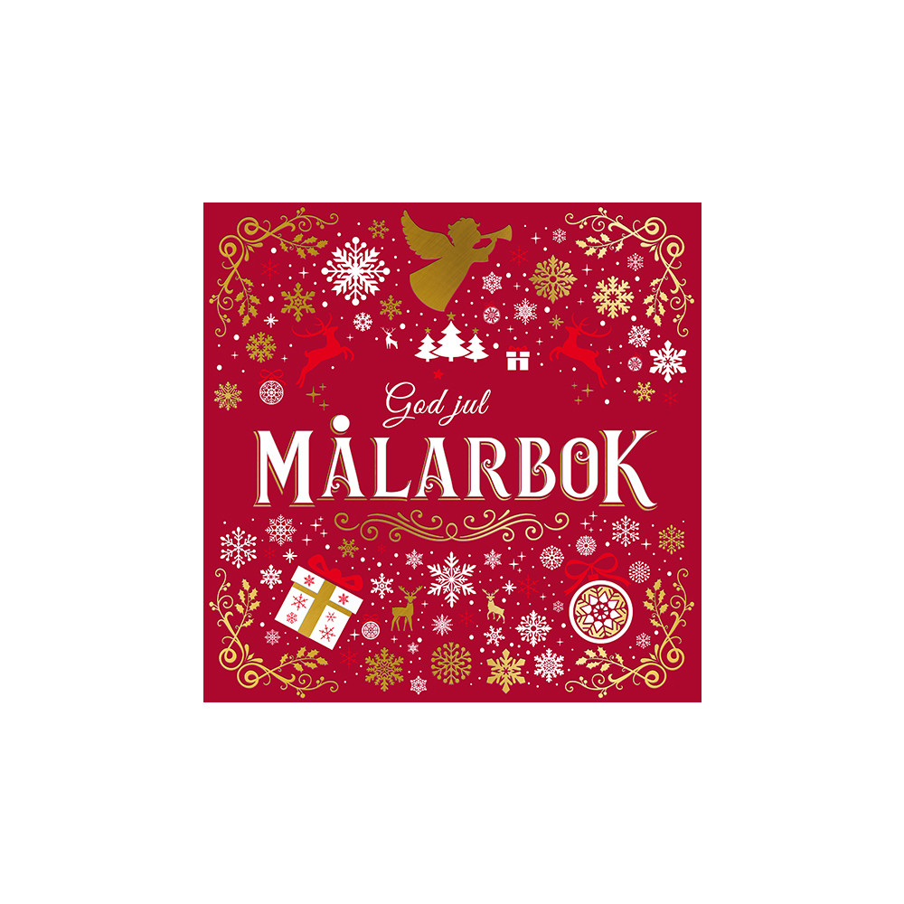 God jul : målarbok (häftad) Tukan Förlag