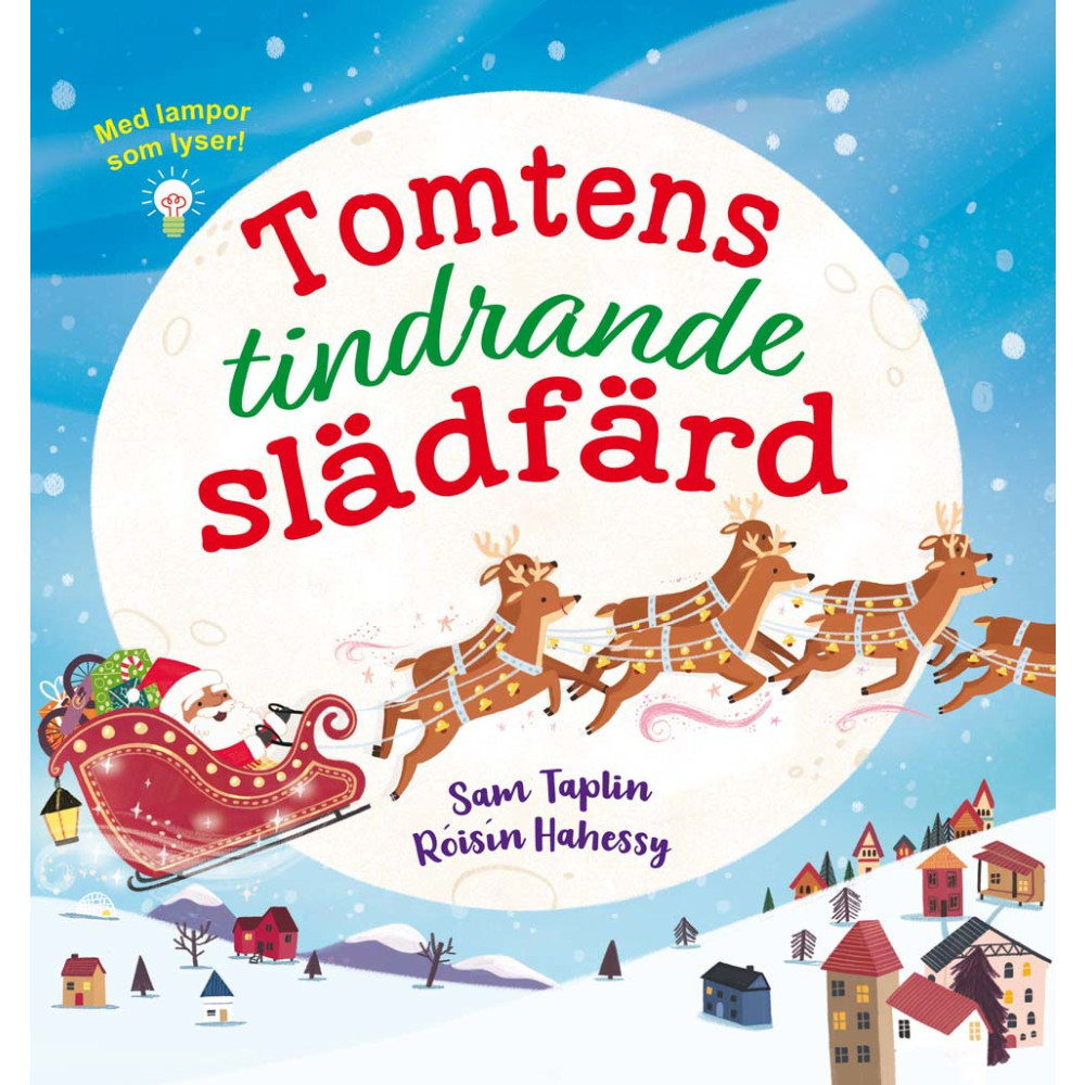 Tomtens tindrande slädfärd (bok, board book) Sam Taplin