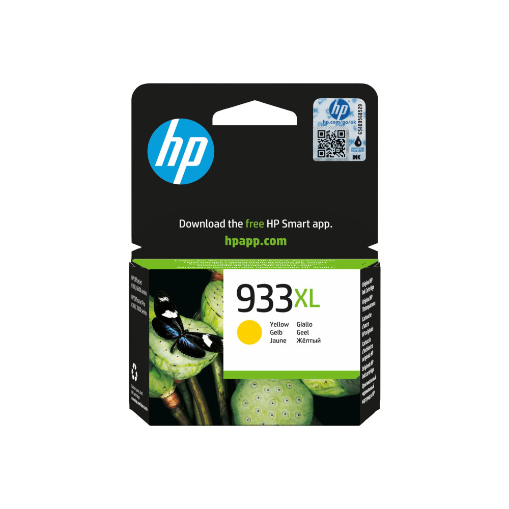 HP 933XL - Lång livslängd - gul - original - bläckpatron