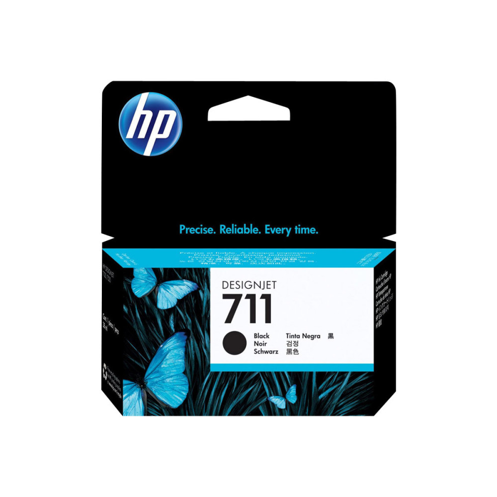 HP 711 - svart - original - DesignJet - bläckpatron