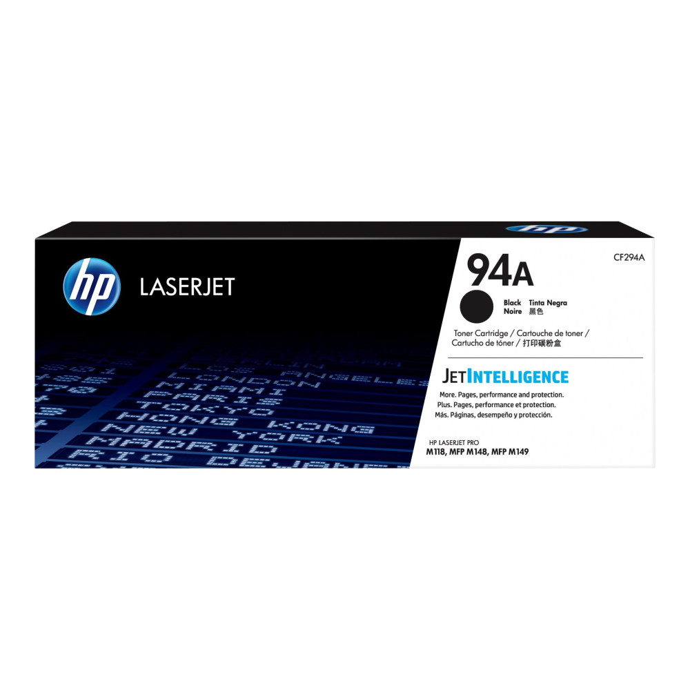 HP 94A - svart - original - LaserJet - tonerkassett (CF294A)