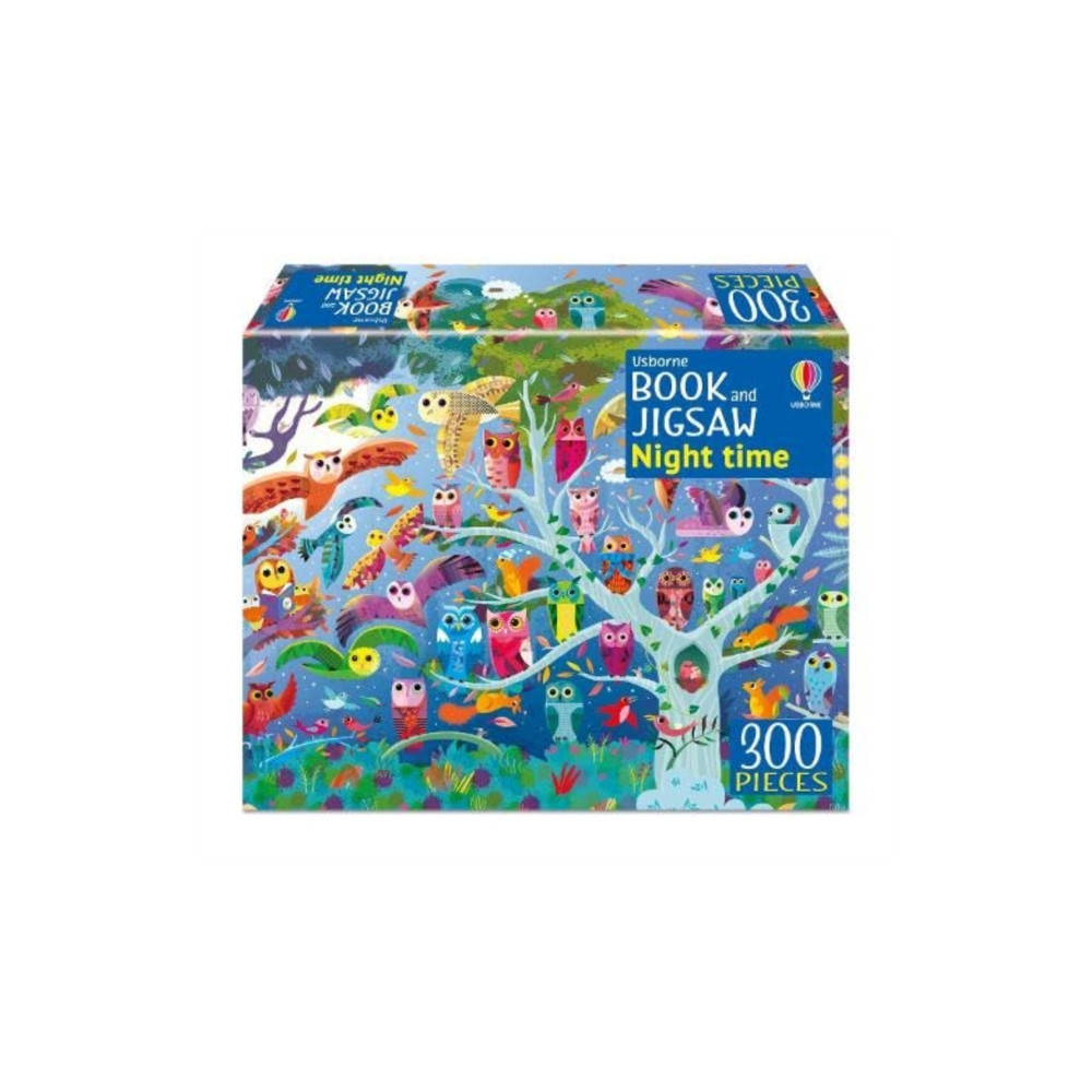 Usborne Book and Jigsaw Night Time (häftad, english) Usborne Publishing Ltd